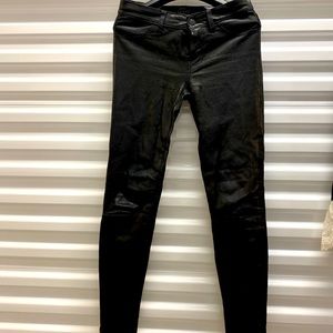 J BRAND MOTTO LEATHER PANTS 26
